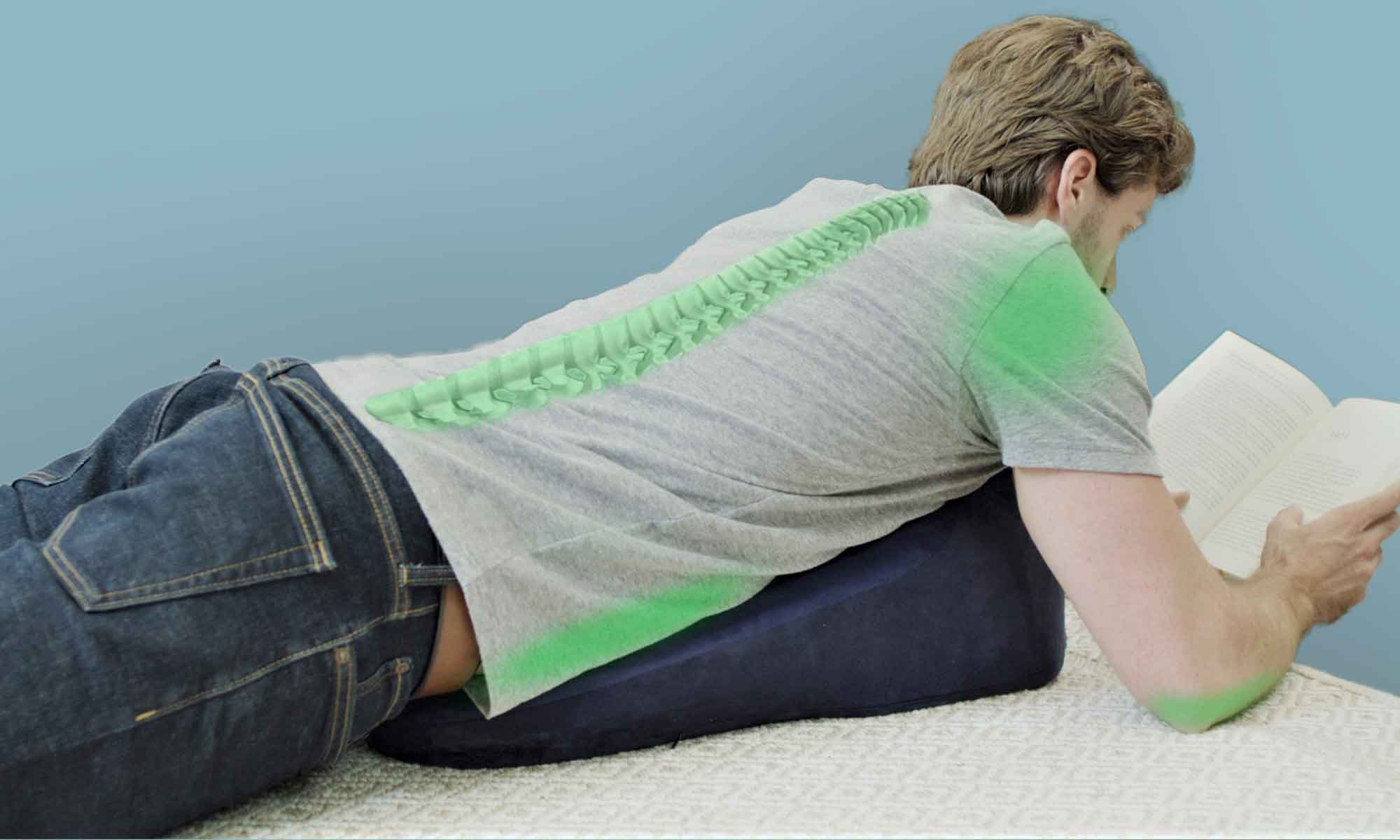 Prone Cushion, loved by doctors, recommended by chiropractors, used 10