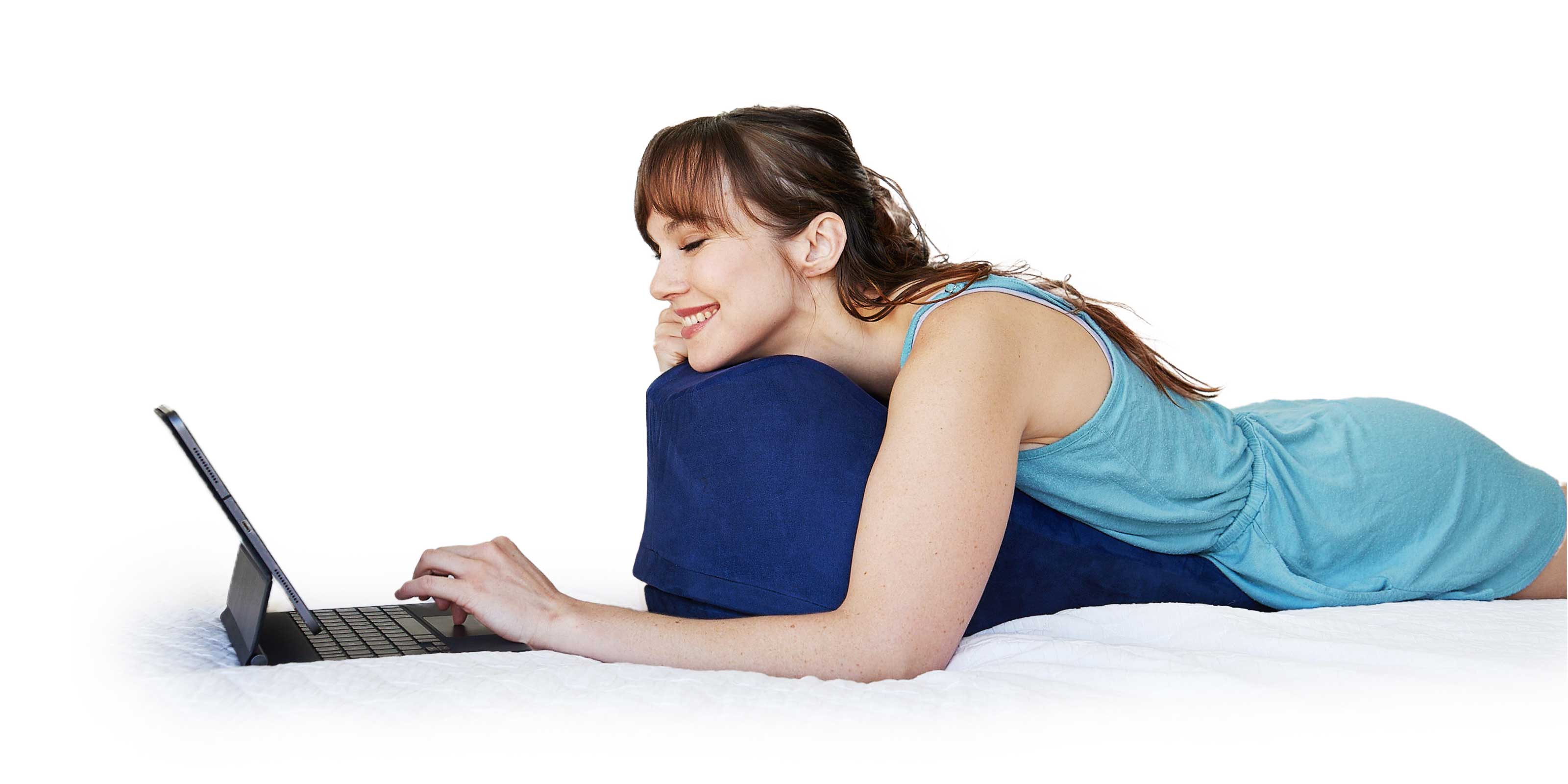 Pillow for hot sale laying on stomach